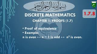 Proof of Equivalence with examples in discrete mathematics 17 اردو  हिंदी [upl. by Rainer511]