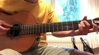 Ghali  Barcellona  Guitar CoverTutorial [upl. by Swithbart]