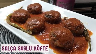 Salça Soslu Köfte Tarifi  Naciye Kesici  Yemek Tarifleri [upl. by Ternan]