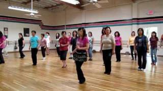 Little Rhumba Line Dance Demo amp Walk Through [upl. by Kalb]