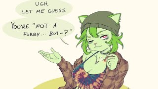 furry tiktok memes but its non furries simping over anthro characters [upl. by Gavrilla]