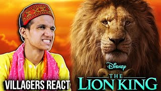 You Wont Believe How These Villagers Reacted to Lion King 2019 😱 React 20 [upl. by Airottiv]