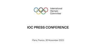 IOC EB Press Conference  day 2 [upl. by Buerger]