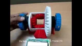 Demo of Differential Gear  3D Printer  Rapid Prototyping Machines INDIA [upl. by Purdum]