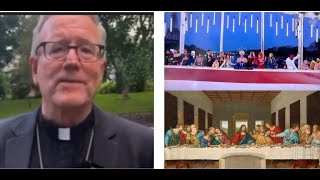 Bishop Robert Barron slams the opening ceremony of the 2024 Olympic Games in Paris [upl. by Mirak867]