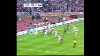 Bayern  Bremen 56 nE DFBPokalfinale 1999 [upl. by Carine]