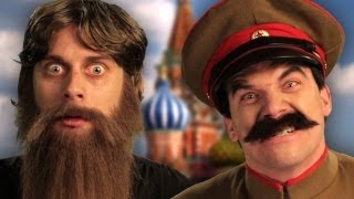 Rasputin vs Stalin Epic Rap Battles of History [upl. by Jarlen]