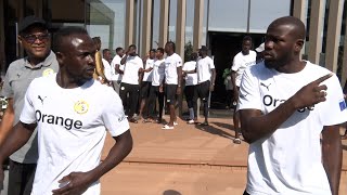 Les lions du Sénégal à cœur ouvert avant la Can 2024 en Côte dIvoire [upl. by Gaby]