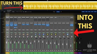 How to Split Up Software Drums Into Individual Tracks [upl. by Kesley]