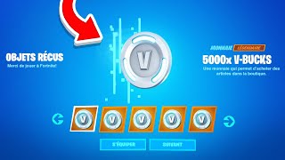 Jai des VBUCKS GRATUITS grâce à cette MAP sur FORTNITE [upl. by Heim]