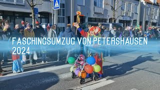 Faschingsumzug Petershausen 2024 [upl. by Garry]