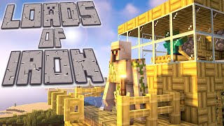 Iron Farm That ACTUALLY Works in Minecraft 1202 Block by Block Tutorial [upl. by Gahan449]