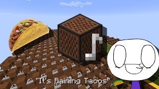 quotRaining Tacos 2 0quot minecraft noteblock by Lukedub [upl. by Naval]