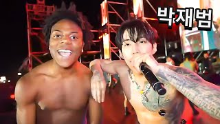 iShowSpeed Performs With Jay Park In South Korea 박재범 [upl. by Merlina]