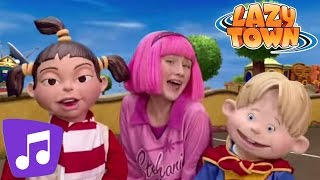 Lazy Town  Dia deportivo 3 [upl. by Navanod]