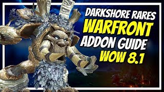 All Darkshore Rares WoW 81 Guide  Warfront Rare Tracker  World of Warcraft Battle for Azeroth [upl. by Welcher377]