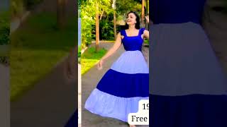 හිත නතරවෙන ගවුම් එකතුවක්😍❤🌻frock designs😍🌻fashion frock latest new womensfashion trending [upl. by Alakim199]