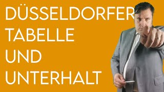 Düsseldorfer Tabelle und Unterhalt erklärt [upl. by Palmira]