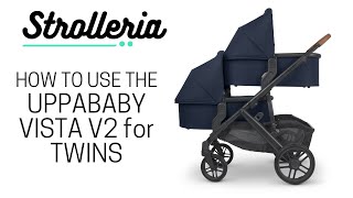 UPPAbaby VISTA V2 Twin Stroller Review [upl. by Esil]