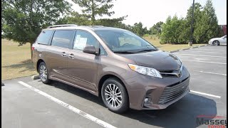 2020 Toyota Sienna XLE Premium Full Tour amp Startup at Massey Toyota [upl. by Zap]