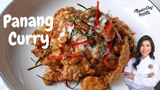 Panang Pork Curry  Thai Panang Curry  Panang Moo [upl. by Irneh]