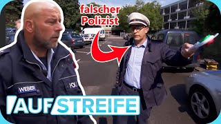 quotHallo Kollegequot 👮‍♂️ FALSCHER Polizist sorgt für großes CHAOS 😳 Auf Streife  SAT1 [upl. by Ailima]