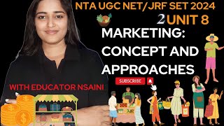 Marketing Concept and approaches Paper 2 UNIT 8 fundamental concepts of marketing with ed NSAINI [upl. by Nameerf]