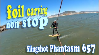 Foil carving nonstop Slingshot Phantasm 657 foil [upl. by Traci228]