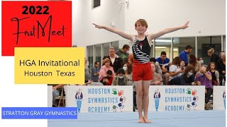 HGA INVITATIONAL 2022  Level 5 Gymnastics Meet  Houston Texas [upl. by Bil]