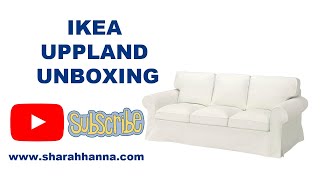 Ikea new UPPLAND sofa unboxing [upl. by Ard]