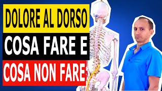 Dolore alla Schiena Alta tra le Scapole Cosa Fare e Cosa NON Fare [upl. by Annaiuq984]