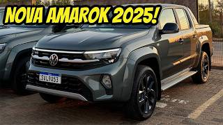 NOVA Amarok 2025  QUANTO CUSTA O QUE MUDOU VAI MICAR [upl. by Halika273]