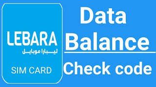 How TO Check Lebara Sim Internet Balance  Lebara Sim data Balance Check Code  Lebara MB Check [upl. by Jolene]