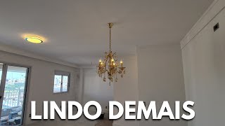 APARTAMENTO DE 88m² LINDO COM PISO PORCELANATO E ILUMINAÇÃO [upl. by Nnylireg]