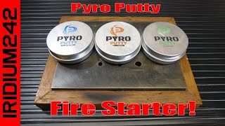 Pyro Putty Fire Starting Power In Any Weather [upl. by Aicined]