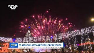 39400 de lei costă artificiile de Revelion [upl. by Aniv170]