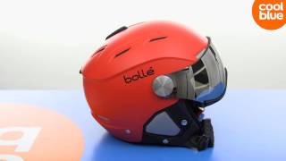 Bollé Backline Visor Red Productvideo NLBE [upl. by Cathee]