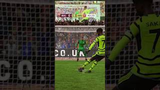 I recreated Saka’s Penalty Goal vs West Ham in EAFC24 saka arsenal eafc24 [upl. by Ataynek]