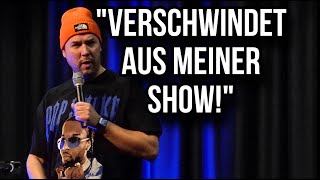 Rauswurf bei Comedyshow I Talahon stören Show [upl. by Bennir]