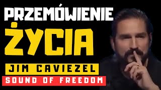 Jim Caviezel  SOUND OF FREEDOM  WAŻNE Przemówienie Życia 🅿🅻  🅻🅴🅺🆃🅾🆁 [upl. by Nahtonoj]