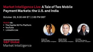 MI Live A tale of two mobile payment markets the US and India [upl. by Inod]