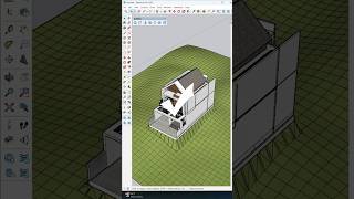 ✅ Correct way to place models on terrain sketchup cad new youtubeshorts viralvideos [upl. by Gavrila]