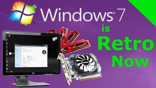 Building A Windows 7 Gaming PC in 2021 [upl. by Narmis]