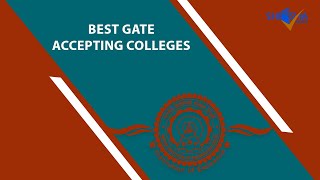 Top 20 MTech Colleges through GATE in India [upl. by Danette]