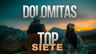 Qué ver de VIAJE por Los Dolomitas Italia en 10 días  4K [upl. by Power]