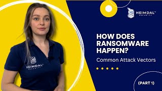 How Does Ransomware Happen Common Attack Vectors [upl. by Nerti349]