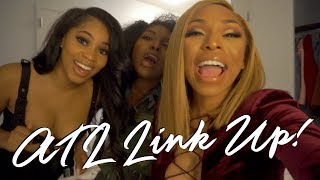 AsToldByAshley ⇢ WHEN YOUTUBERS LINK IN ATLANTA [upl. by Talya371]