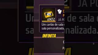 SALAS PERSONALIZADAS INFINITAS NO FREE FIRE freefire ff freefirebrasil pizao shortsfreefire [upl. by Tareyn266]