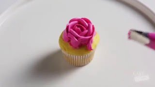 Cake Boss Cupcake Calendar May  Spring Rose in Bloom Cupcake Tutorial [upl. by Togram]