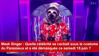 Mask Singer  Quelle célébrité se cachait sous le costume du Paresseux [upl. by Reifnnej51]